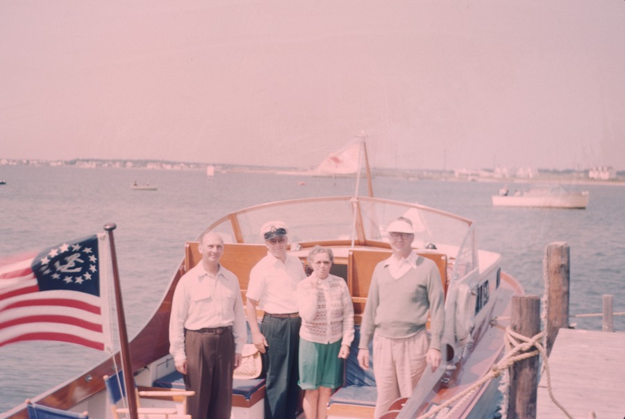 Spaffords BH 1950 5 on boat