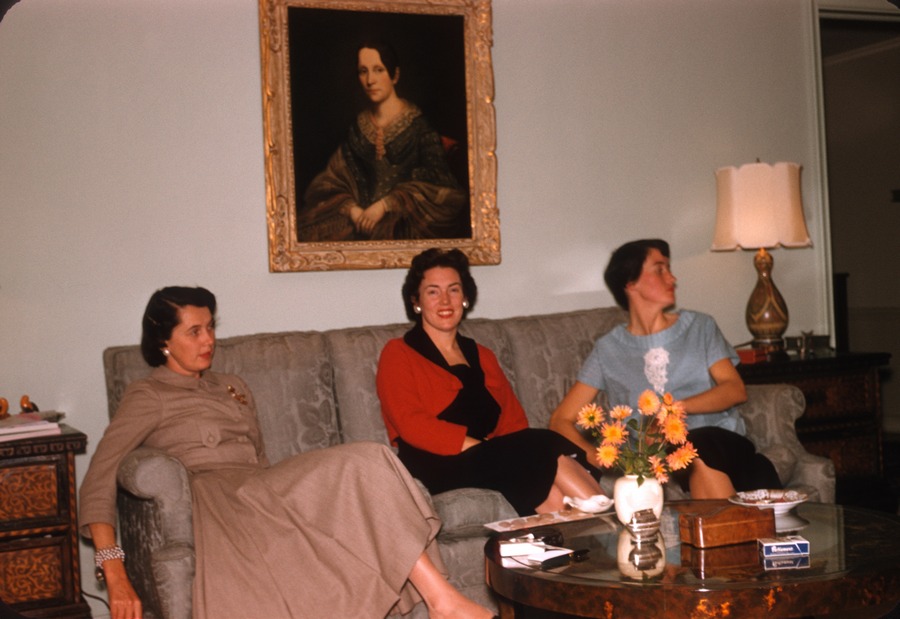 Thanksgiving 1957 1 daughters in law Judy Ann Faith