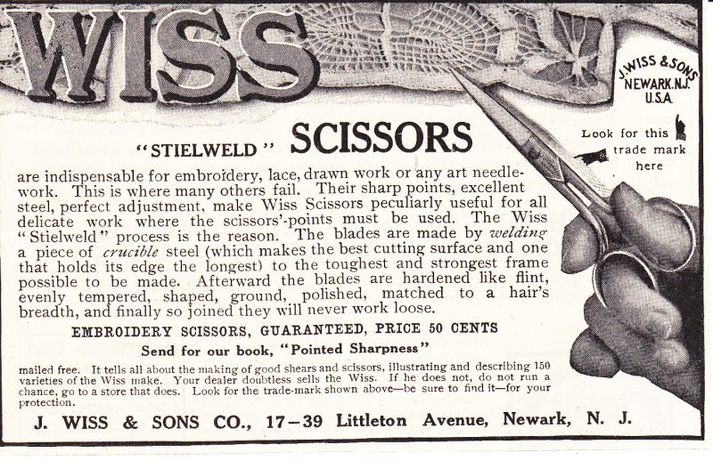 Ad: 1900s-GH-Stielweld-embroidery-scissors