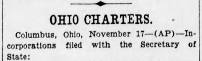Cincinnati Enquirer 1931 11 18 1