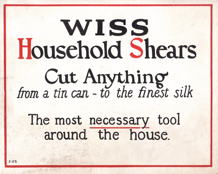 countertop-sign-Wiss-Household-Shears-1