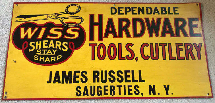 hardware sign 40