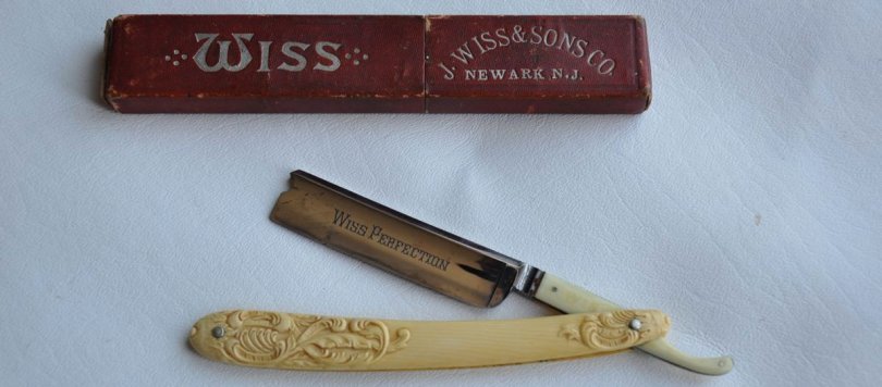 Wiss Perfection Fancy Antique Handle and Tang+box 1915 1