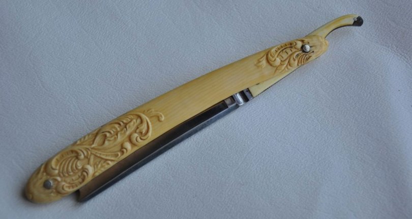 Wiss Perfection Fancy Antique Handle and Tang+box 1915 5