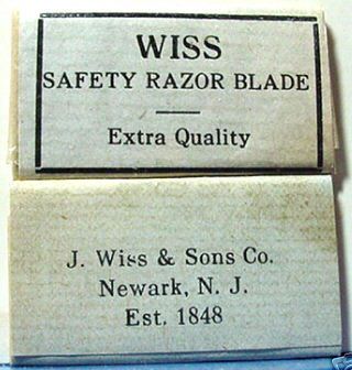safety razor blades 1