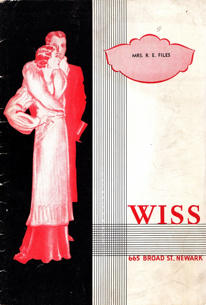 Wiss Sons: 1934 Mail Order Gift Book: Cover