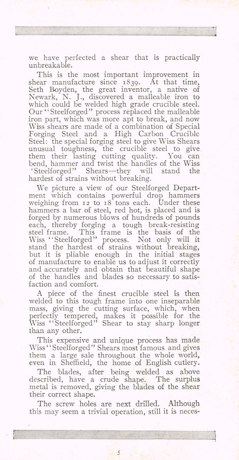 Pointed Sharpness Booklet: Page 5