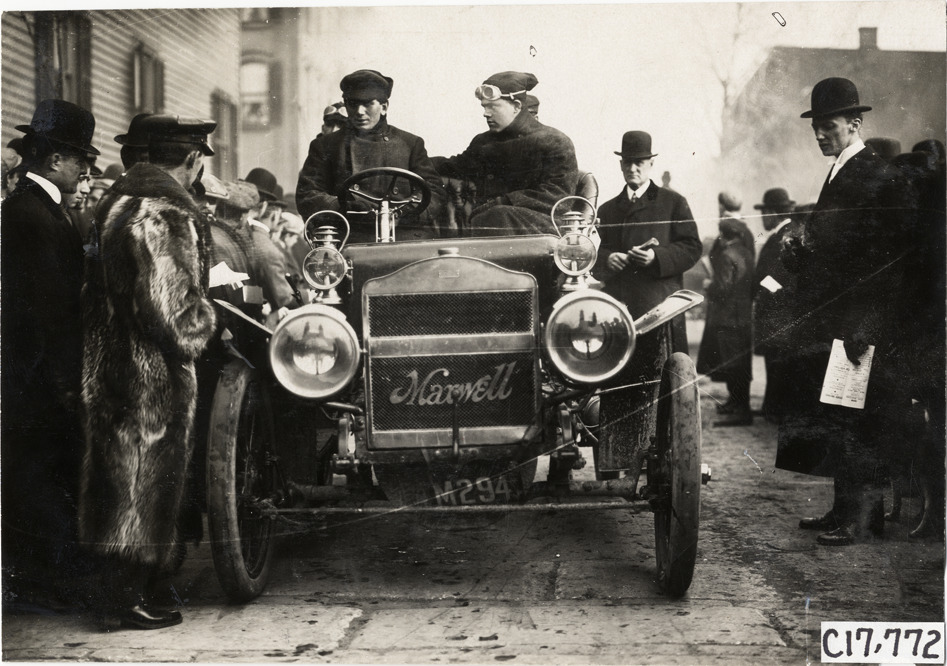 1907 NJ endurance race Maxwell car