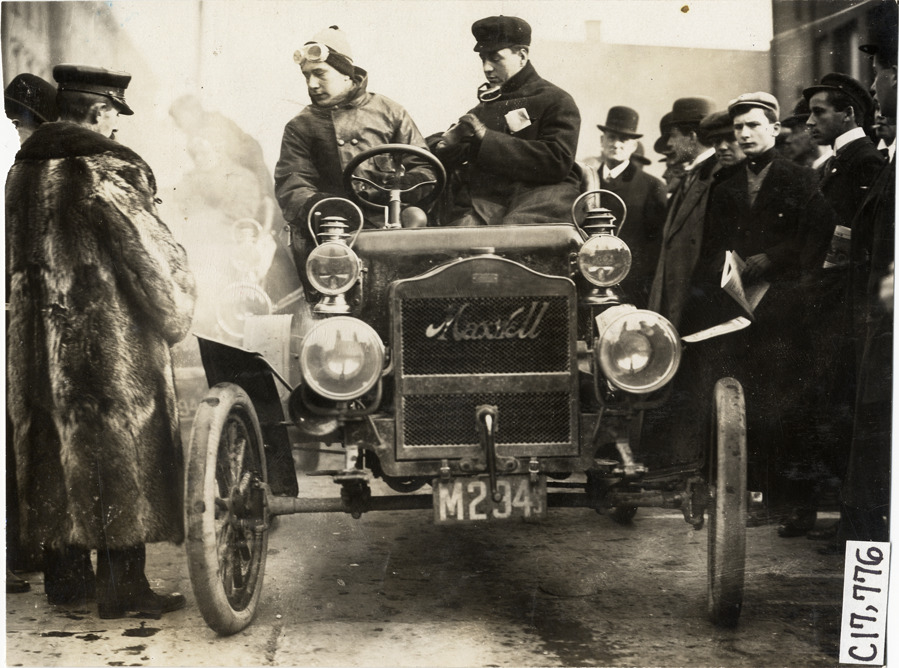 1907 NJ endurance race Maxwell car